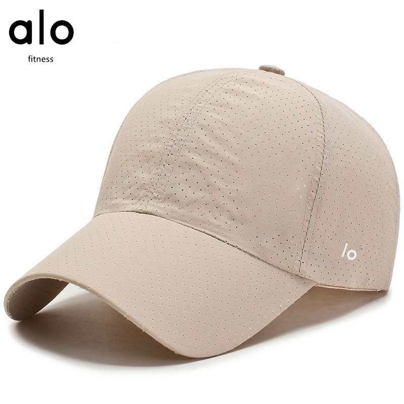 피트 니스 Alo 요가 야구 모자 여자 남자 Uni자 수 로고 인쇄 클래식 양산 모자 야외 스포츠 패션 코 튼 모자